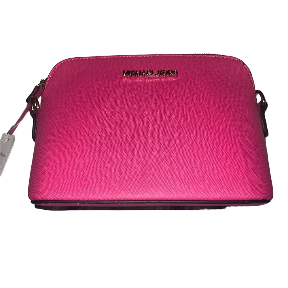 Raspberry Michael Kors Crossbody Purse